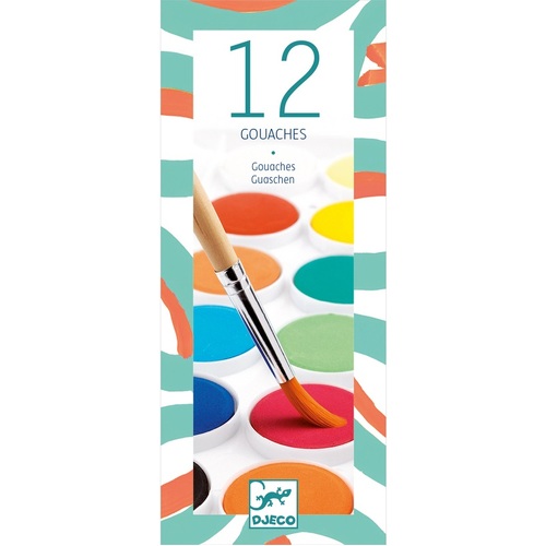Djeco - 12 Classic Colour Cakes