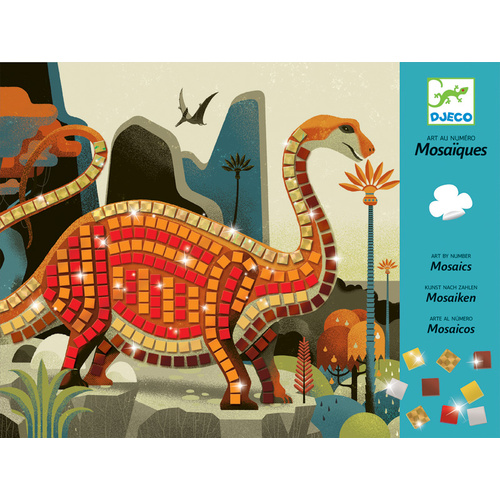 Djeco - Dinosaurs Mosaics (DAMAGED BOX)
