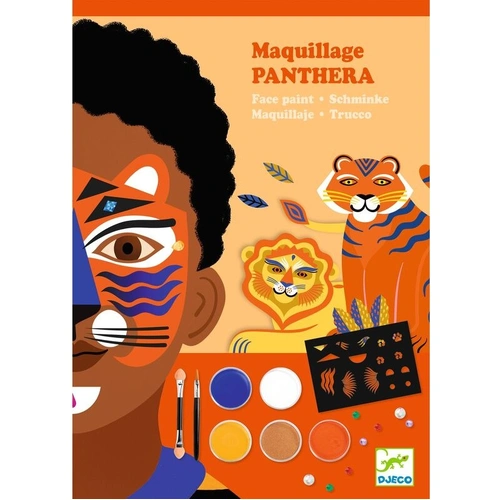 Djeco - Panthera Face Painting Activity Kit