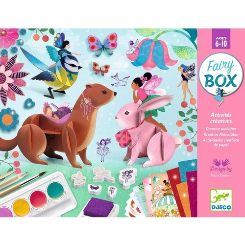 Djeco -  Fairy Box Multi Craft Set (DAMAGED BOX)