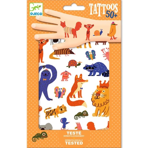 Djeco - Funny Animals Tattoos