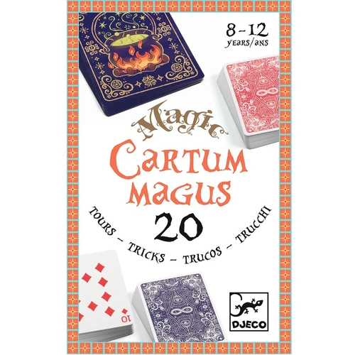 Djeco - Cartum Magus - 20 Card Magic Tricks