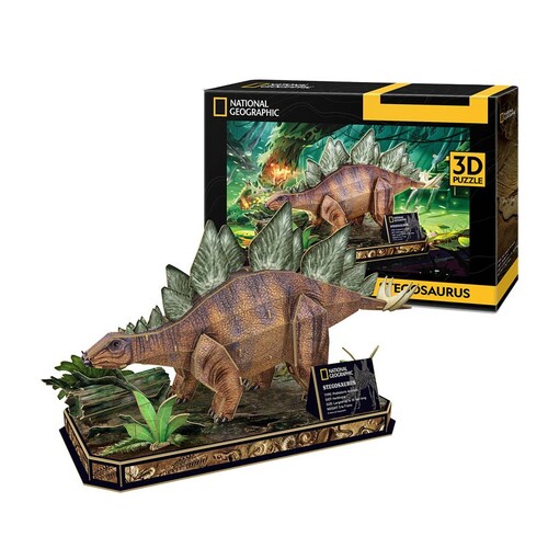 National Geographic - Stegosaurus 3D Puzzle 62pc