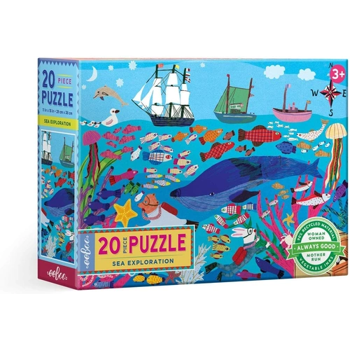 eeBoo - Sea Exploration Puzzle 20pc