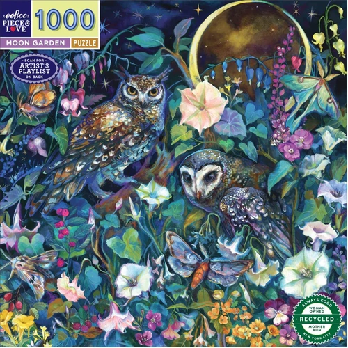 eeBoo - Moon Garden Puzzle 1000pc