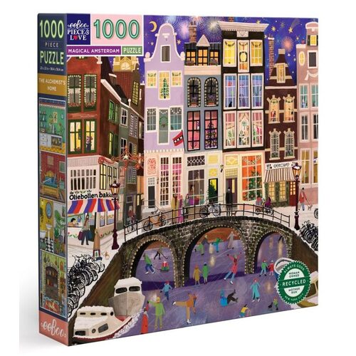 eeBoo - Magical Amsterdam Puzzle 1000pc