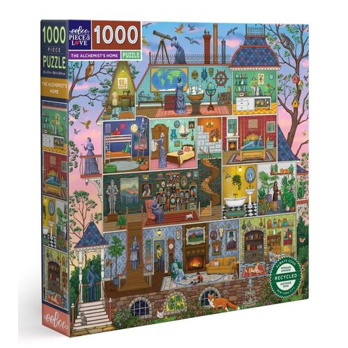 eeBoo - The Alchemists Home Puzzle 1000pc