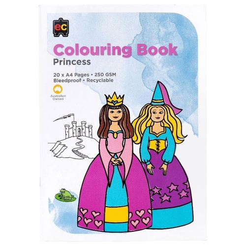 EC - Princess Colouring Book