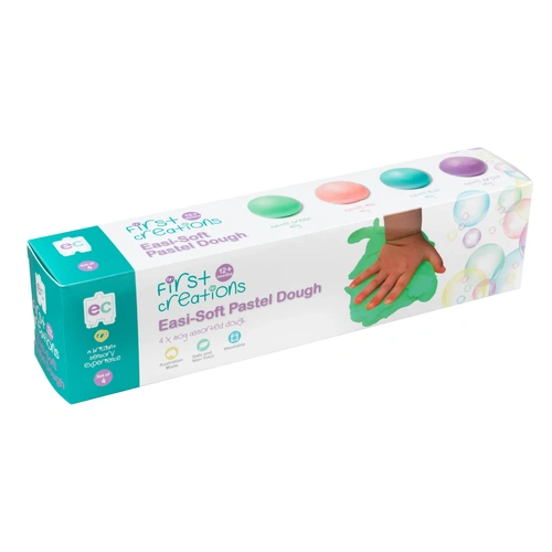 First Creations - Easi-Soft Pastel Dough (set of 4)