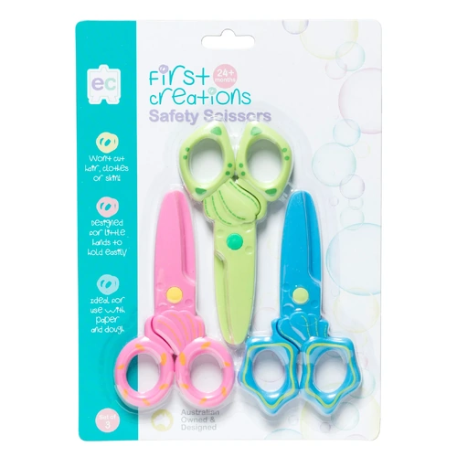 First Creations - Safety Scissors (set of 3)