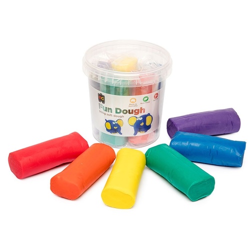 EC - Fun Dough 6 Assorted Colours 900gm