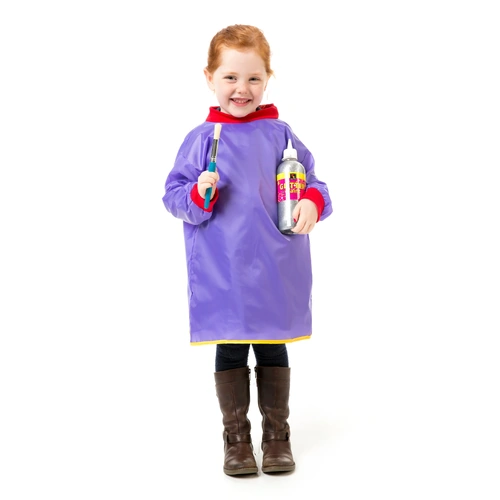 EC - Junior Artist Smocks Purple Ages 5-8