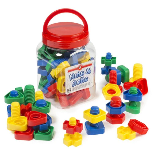 Learning Can Be Fun - Nuts & Bolts (32 pieces)