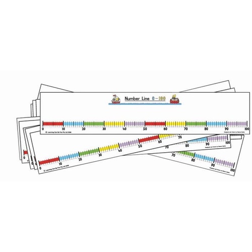 Learning Can Be Fun - Student Number Line (10 pack)