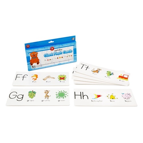 Learning Can Be Fun - Alphabet Giant Flash Cards