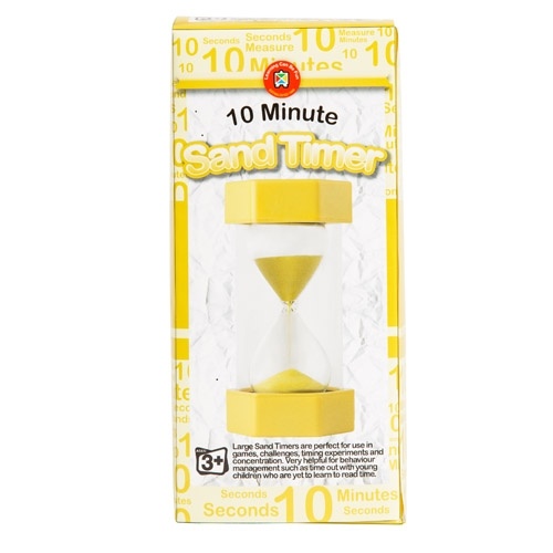 Learning Can Be Fun - Large Sand Timer 10 Minutes