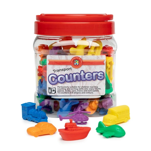 Learning Can Be Fun - Counters Transport (72 pack)