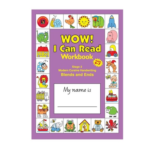Learning Can Be Fun - Wow! I Can Read Workbook Stage 2 Modern Cursive
