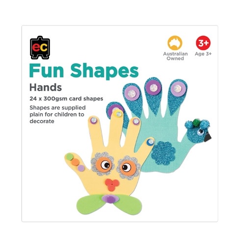 EC - Fun Shapes Hands (24 pieces)