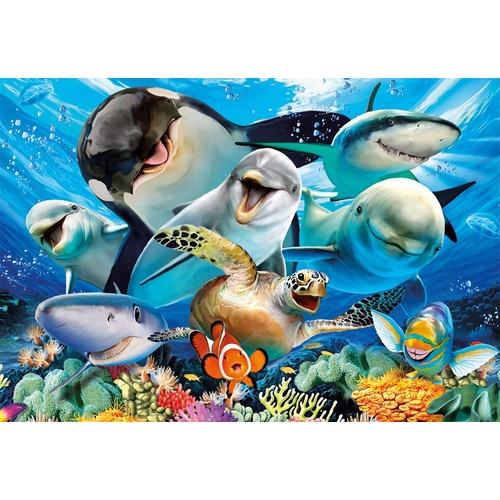 Educa - Under Water Selfie Puzzle 500pc