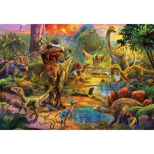 Educa - Land of Dinosaurs Puzzle 1000pc (DAMAGED BOX)