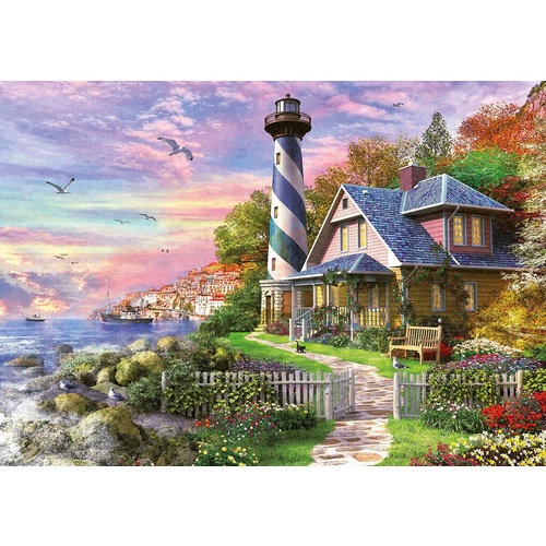 Educa - Light House at Rock Bay Puzzle 1000pc