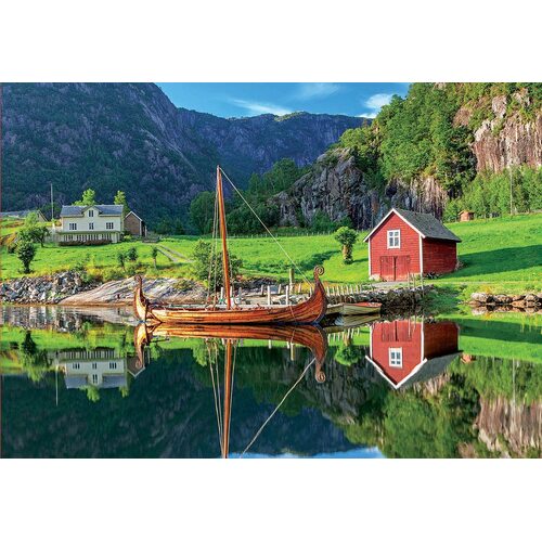 Educa - Viking Ship Puzzle 1500pc