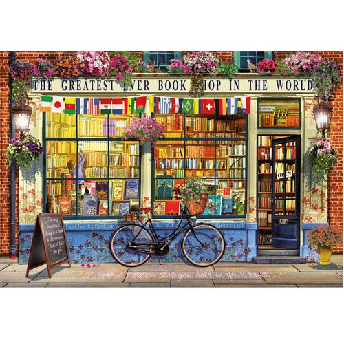 Educa - Greatest Bookshop In The World Puzzle 5000pc (DAMAGED BOX)