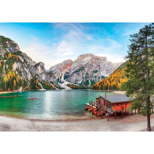 Educa - Braies Lake At Autumn Puzzle 3000pc