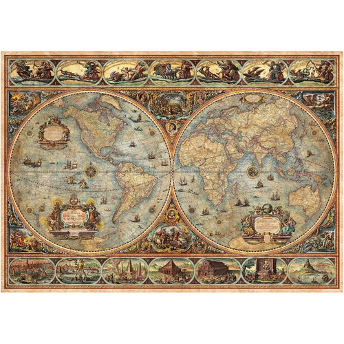 Educa - Orbis Terrarum Puzzle 1000pc