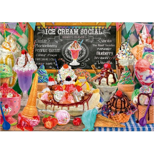 Educa - Ice Cream Shop Puzzle 500pc