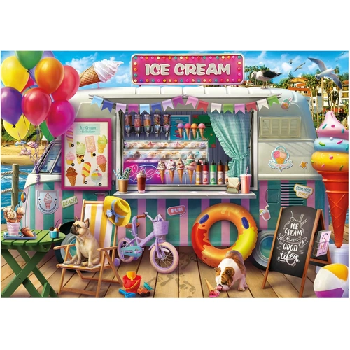 Educa - Ice Cream Van Puzzle 500pc (DAMAGED BOX)