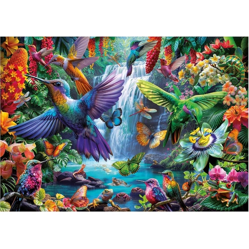Educa - Tropical Hummingbirds Puzzle 1000pc