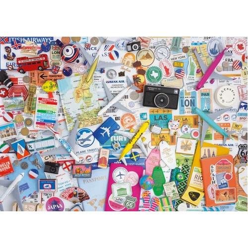 Educa - Travel Collage Puzzle 1000pc