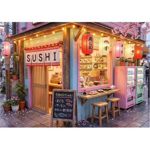 Educa - Kawaii Sushi Puzzle 1000pc