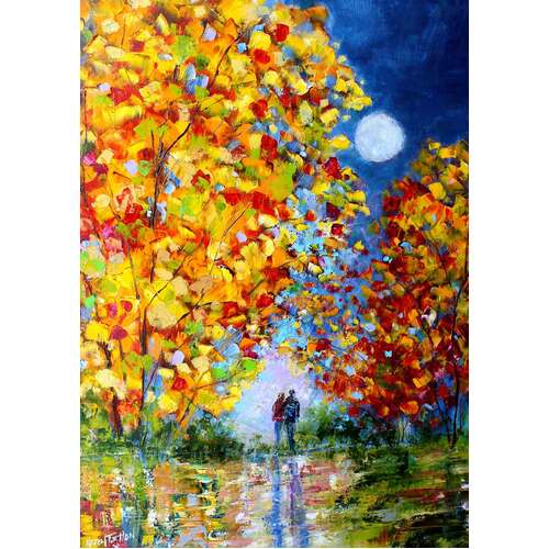 Enjoy - Autumn Moon Puzzle 1000pc