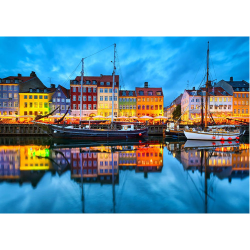 Enjoy - Copenhagen Old Harbor Puzzle 1000pc