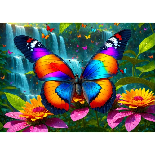 Enjoy - Butterfly In The Forest Puzzle 1000pc