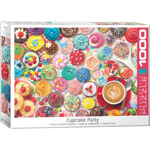 Eurographics - Cupcake Party Puzzle 1000pc