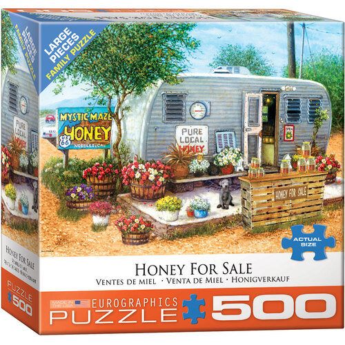 Eurographics - Honey for Sale Large Piece Puzzle 500pc