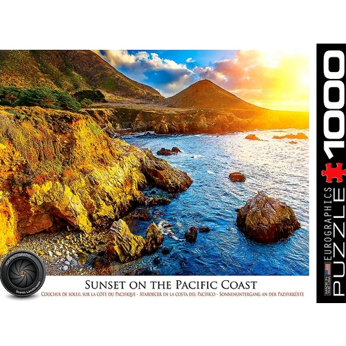 Eurographics - Big Sur Pacific Sunset Puzzle 1000pce
