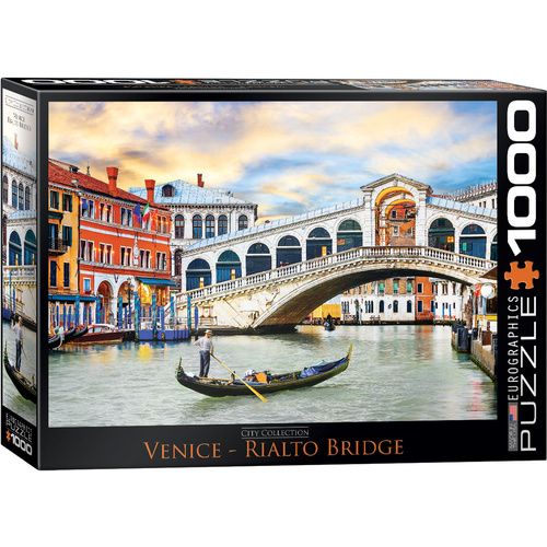 Eurographics - Venice Rialto Bridge Puzzle 1000pc