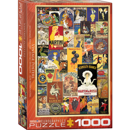 Eurographics - Variety Vintage Posters Puzzle 1000pc
