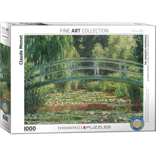 Eurographics - Monet,The  Japanese Footbridge Puzzle 1000pc