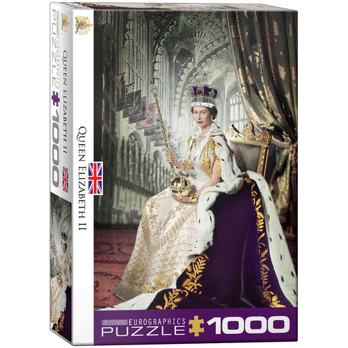 Eurographics - Queen Elizabeth II Puzzle1000pc