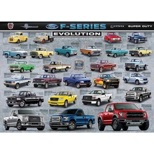Eurographics - Ford F-Series Evolution Puzzle 1000pc