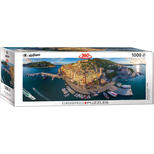 Eurographics - Porto Venere, Italy Panorama Puzzle 1000pc