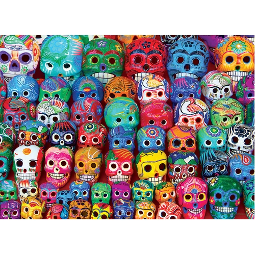 Eurographics - Traditional Mexican Skulls Puzzle 1000pc