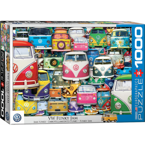 Eurographics - VW Bus Funky Jam Puzzle 1000pc