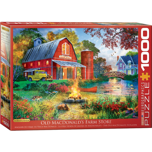 Eurographics - Old MacDonald's Farm Store Puzzle 1000pc
